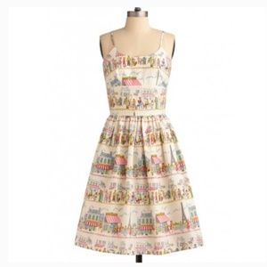 Modcloth Dresses - Bernie Dexter Parisian Cafe Chelsea Swing Dress Modcloth Dresses - Bernie Dexter Parisian Cafe Chelsea Swing Dress